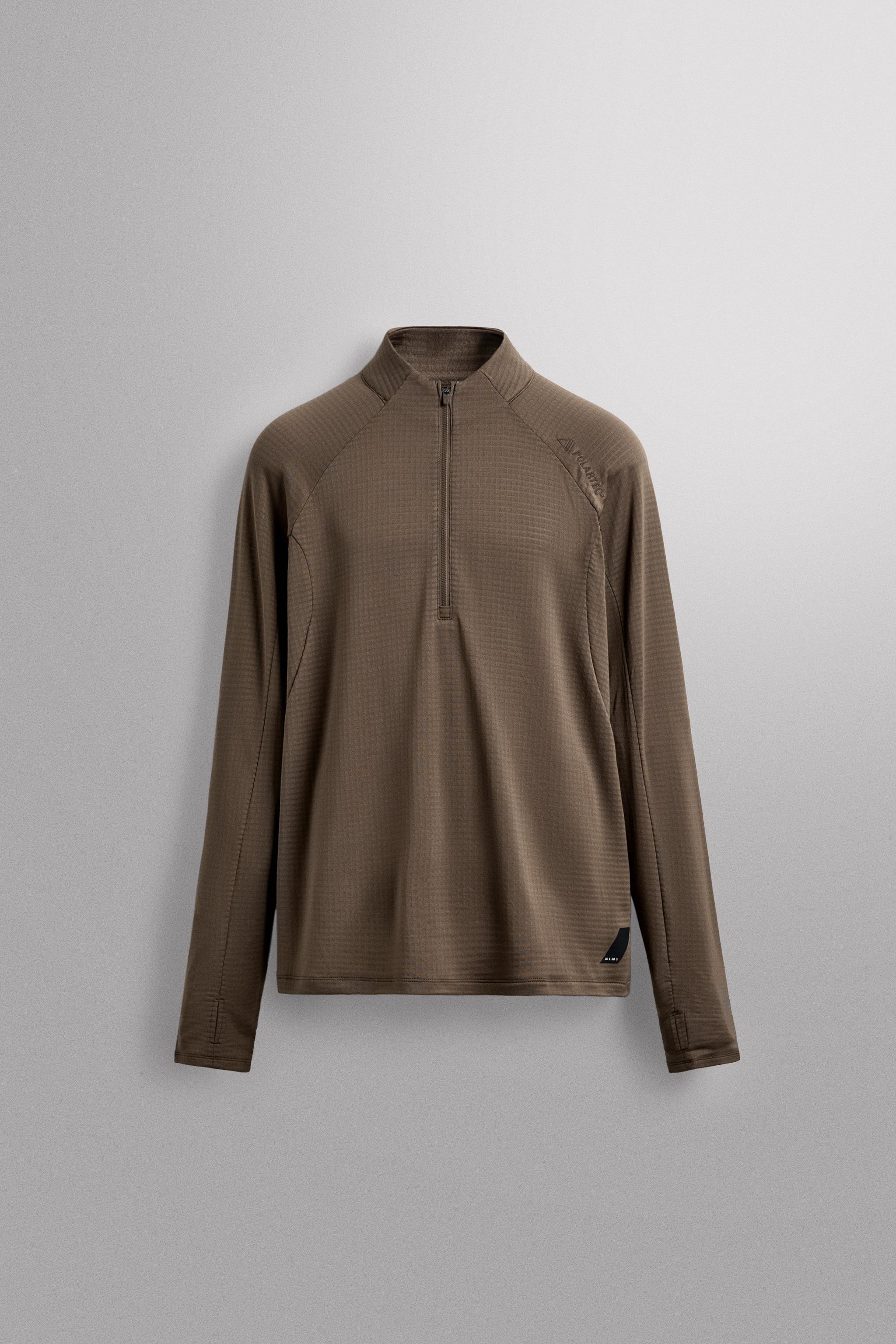 SWEAT COL ZIPPÉ POLARTEC ©